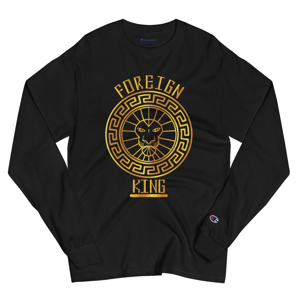 Nemean Lion Foreign King Print Champion Long Sleeve Shirt