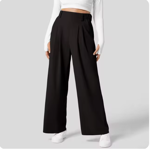 Chic Comfort Pocket Trousers - Enyohouse