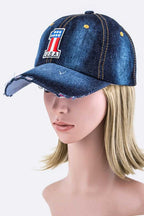 US No.1 Denim Cap