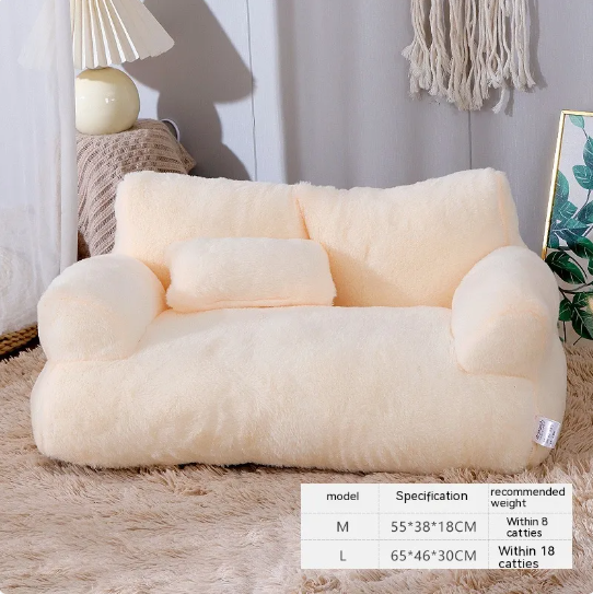 Luxury Plush Cat Bed - Enyohouse