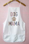 Dog Mama Leopard Apron