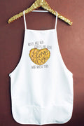 Rose Red Violets Blue I Love Tacos Apron
