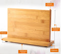 Double-Sided Bamboo Magnetic Knife Holder – Multifunctional Kitchen Storage