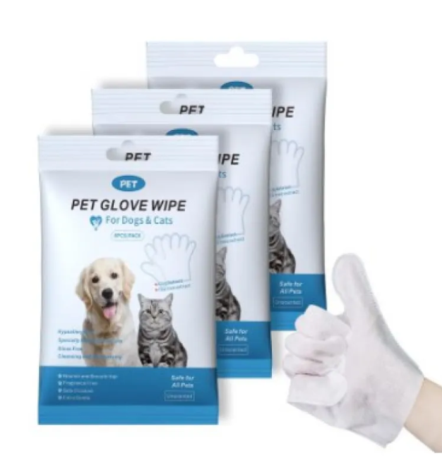 Pet Cleaning Gloves & Wipes - Enyohouse