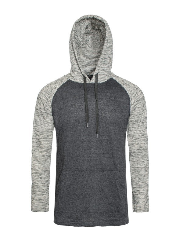 Lightweight Raglan Sleeve Hoodie – Unisex 100% Cotton