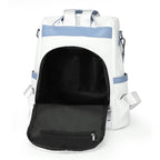 Anti-Theft Soft PU Leather Women's Backpack Fashion