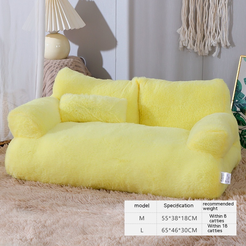 Luxury Plush Cat Bed - Enyohouse