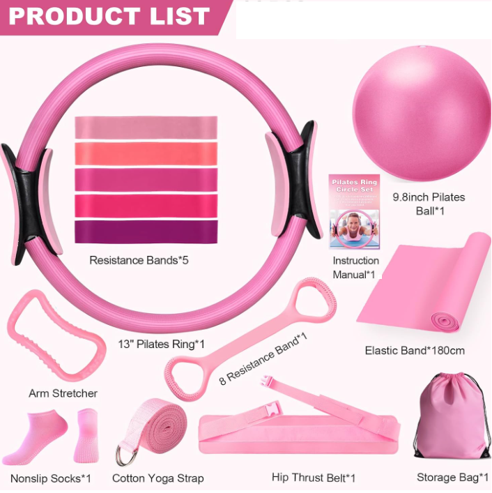 13-Piece Yoga & Pilates Set - Enyohouse