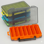 Durable Dual-Sided Fishing Tackle Box - Enyohouse