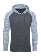 Lightweight Raglan Sleeve Hoodie – Unisex 100% Cotton