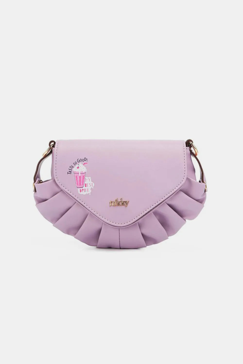 Nicole Lee USA Graphic Crossbody Bag - Trendsi