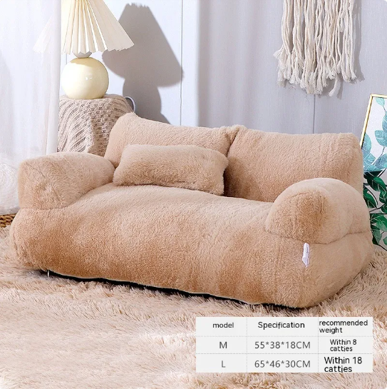 Luxury Plush Cat Bed - Enyohouse