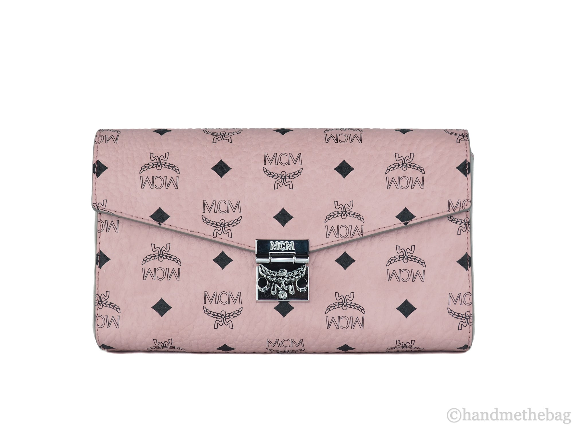 MCM Medium Soft Leather Clutch Crossbody Bag - Enyohouse