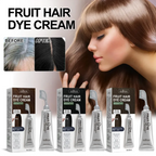 Natural Black Fruit Dye Cream – Gentle Gray Coverage with Built-In Comb - Enyohouse