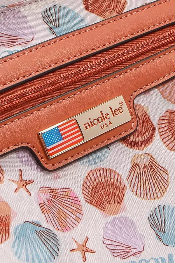 Nicole Lee USA Sun and Sand Hobo Handbag - Trendsi