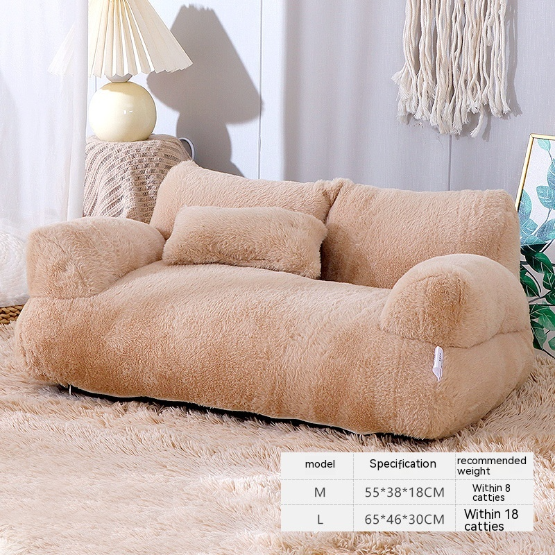 Luxury Plush Cat Bed - Enyohouse