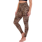 lulu high-waisted peach-hip yoga pants, outdoor elastic tight quick-drying leggings, women's print - Hypersku