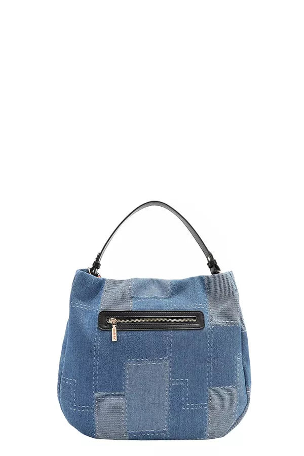 Nicole Lee USA Bosque De Amor Denim Hobo Bag - Trendsi