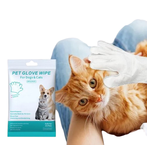 Pet Cleaning Gloves & Wipes - Enyohouse