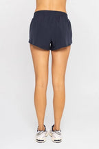 MONO B Drawcord Mini Shorts - Trendsi