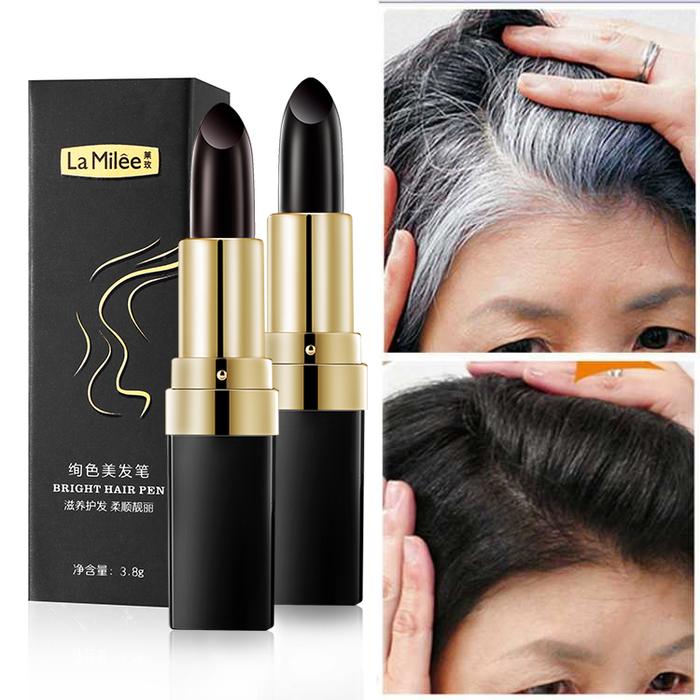 Lai Mei 3.8g Hair Dye Stick for Quick Gray Coverage - Enyohouse
