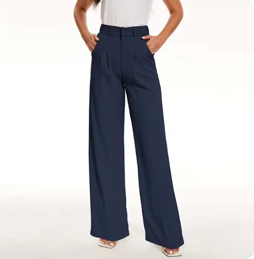 Chic Comfort Pocket Trousers - Enyohouse