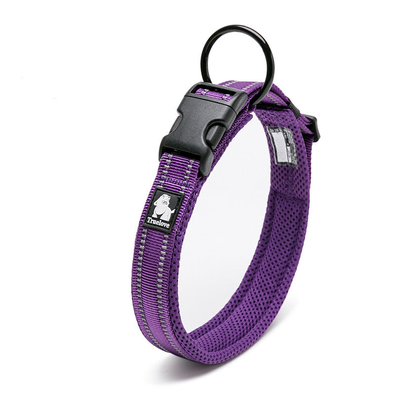 Reflective Anti Strangulation Soft Padded Dog Collar