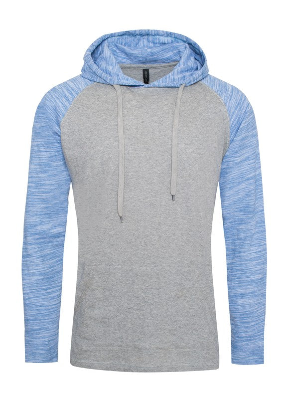 Lightweight Raglan Sleeve Hoodie – Unisex 100% Cotton