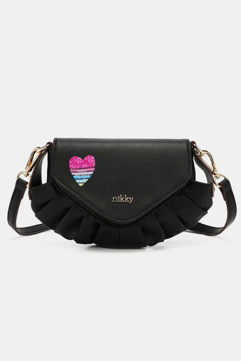 Nicole Lee USA Graphic Crossbody Bag - Trendsi