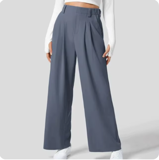 Chic Comfort Pocket Trousers - Enyohouse