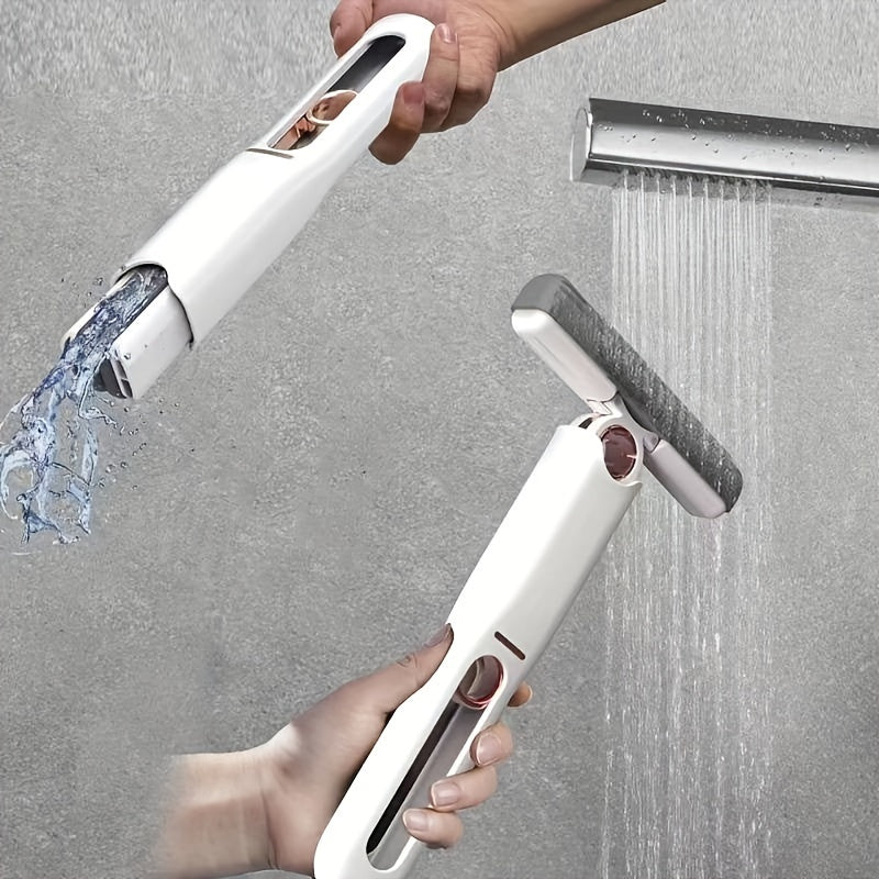Introducing the Self-Squeeze Mini Mop: Your Convenient Hand-Free Cleaning Solution