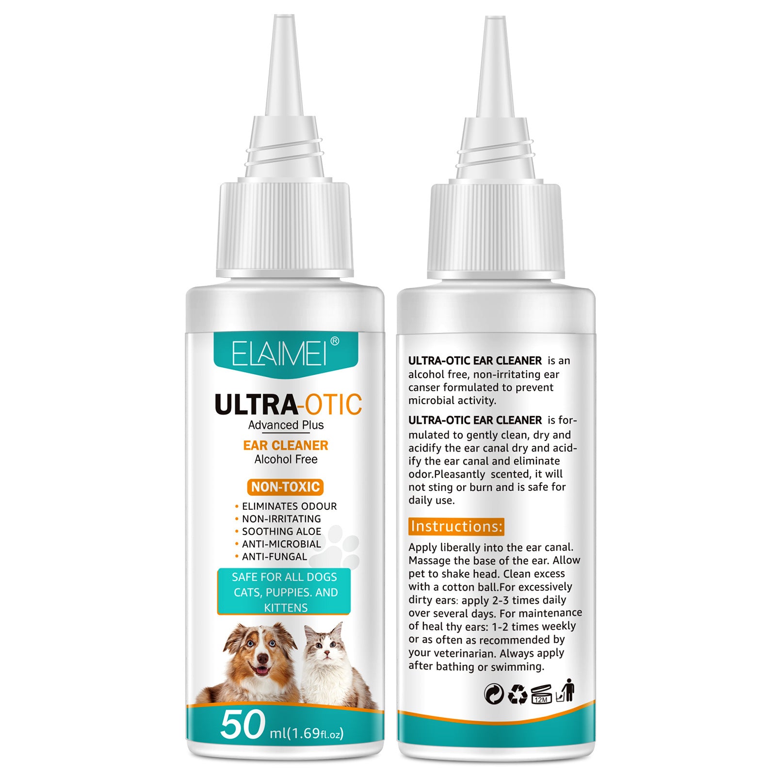 Pet Ear Cleaner 50ml - Enyohouse
