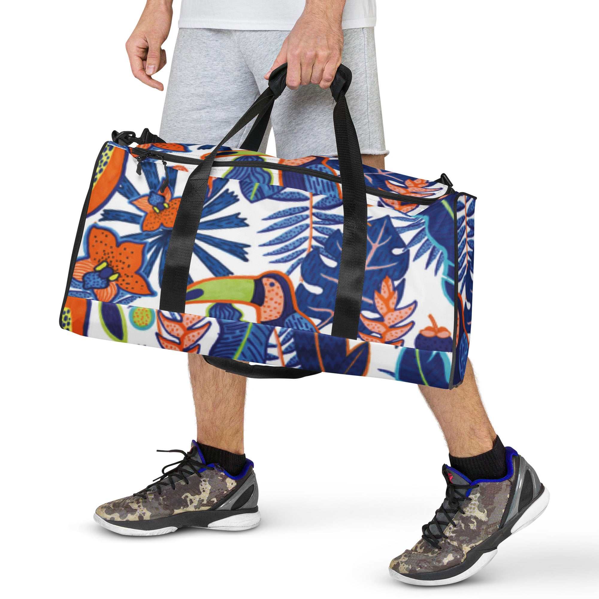 Tropical Toucan Duffle Bag – Travel or Gym
