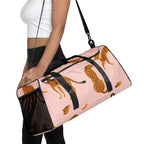 Pink Cheetah Duffle Bag – Bold & Lightweight
