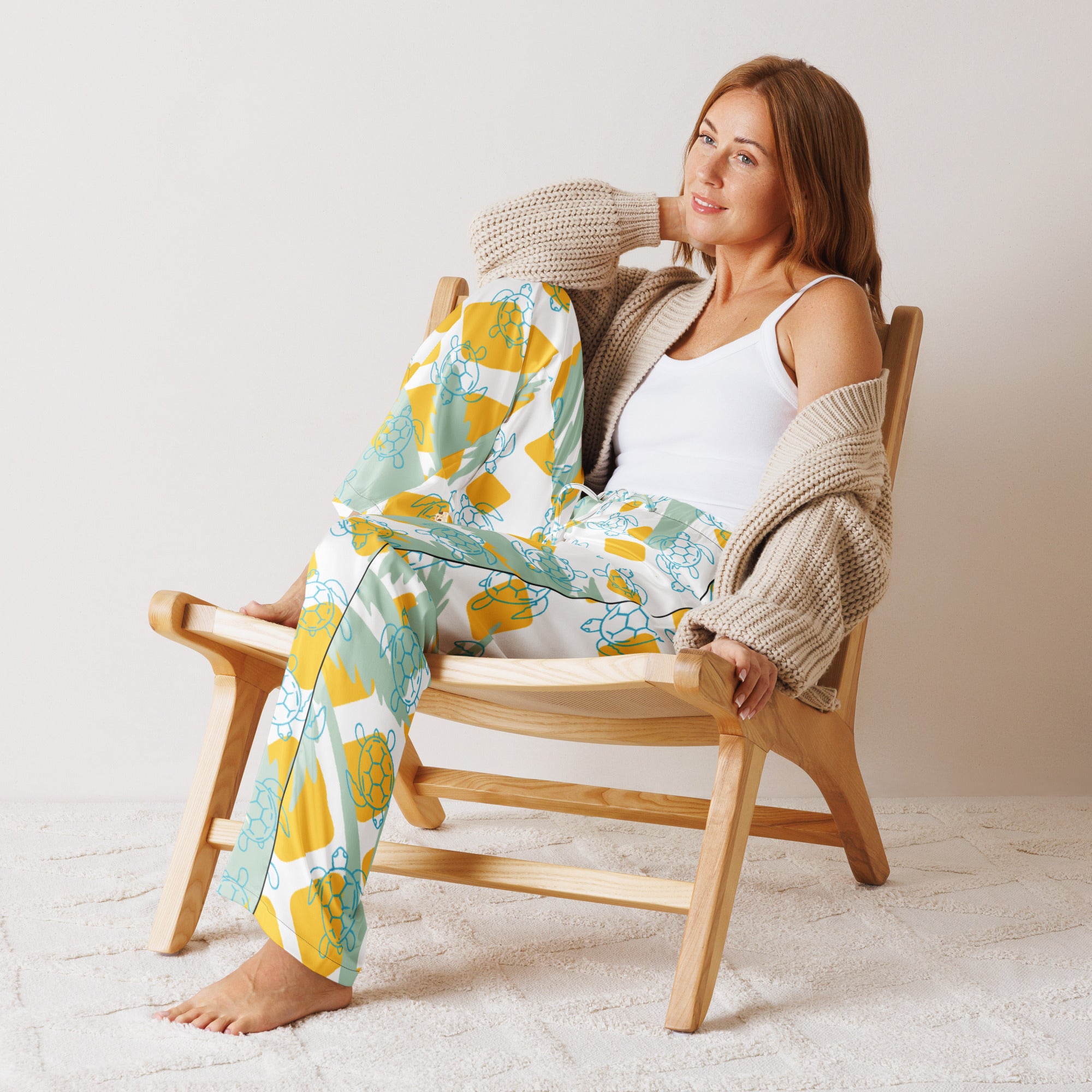 Women's Turtle Print Lounge & Pajama Pants