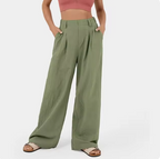 Chic Comfort Pocket Trousers - Enyohouse
