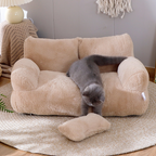 Luxury Plush Cat Bed - Enyohouse