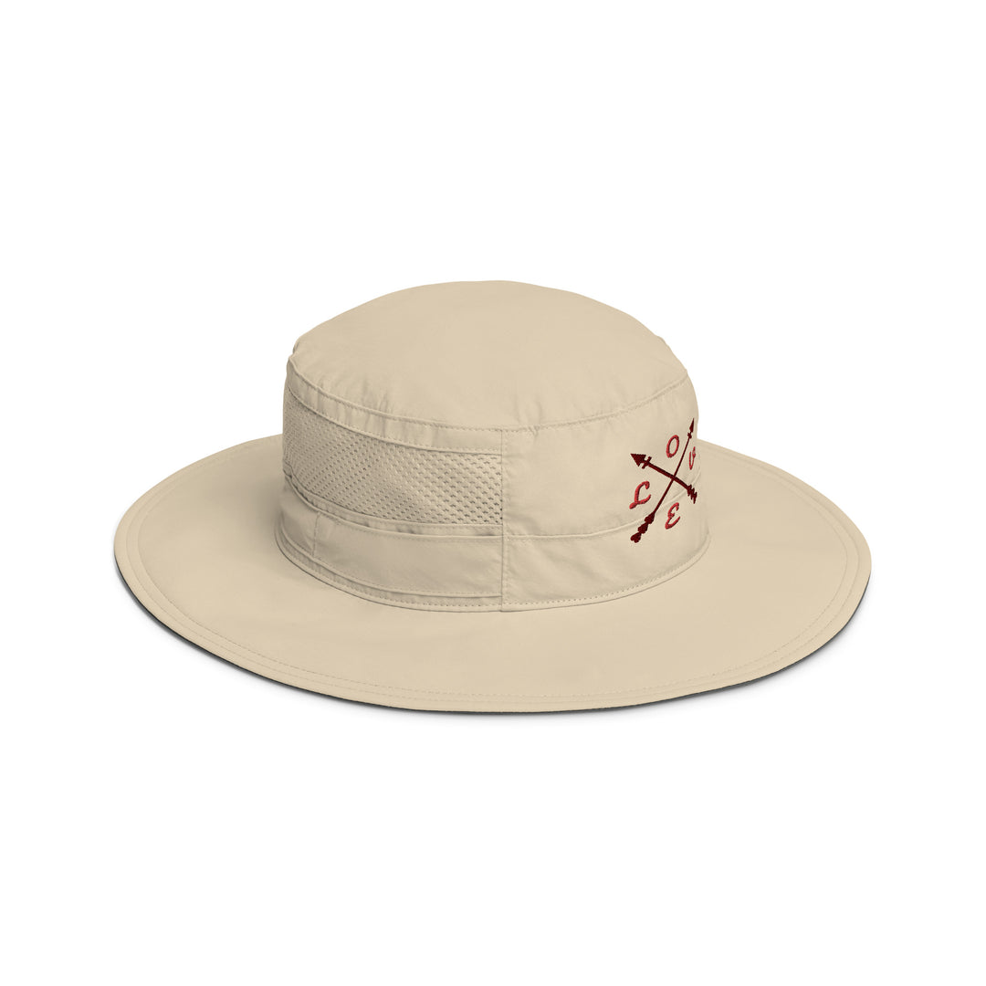 Columbia booney hat With Love Embroidery