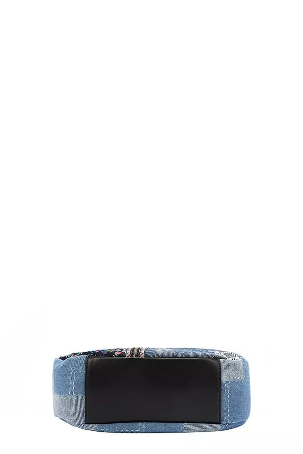 Nicole Lee USA Bosque De Amor Denim Hobo Bag - Trendsi