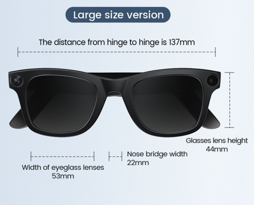 AI Camera Smart Glasses - Enyohouse