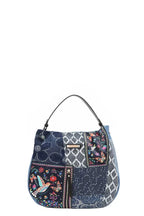 Nicole Lee USA Bosque De Amor Denim Hobo Bag - Trendsi