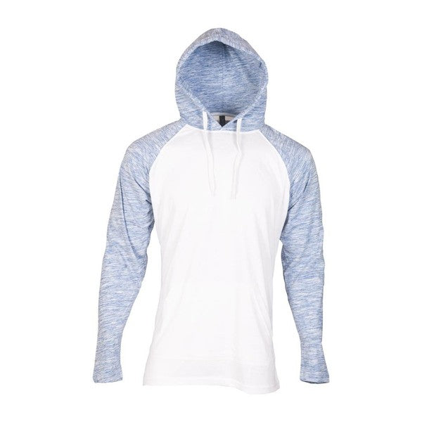 Lightweight Raglan Sleeve Hoodie – Unisex 100% Cotton