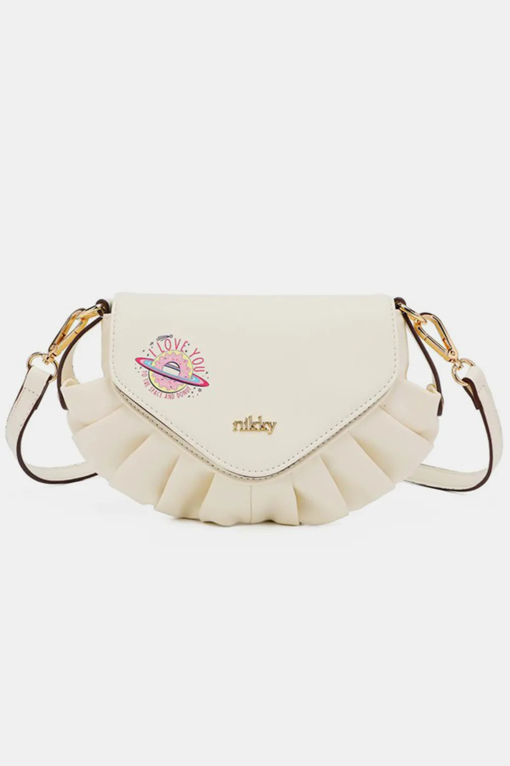 Nicole Lee USA Graphic Crossbody Bag - Trendsi