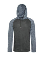 Lightweight Raglan Sleeve Hoodie – Unisex 100% Cotton