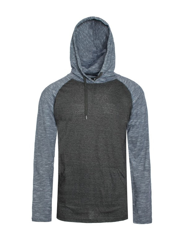 Lightweight Raglan Sleeve Hoodie – Unisex 100% Cotton