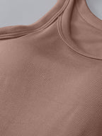 Round Neck Tank with Bra