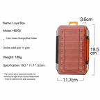 Durable Dual-Sided Fishing Tackle Box - Enyohouse
