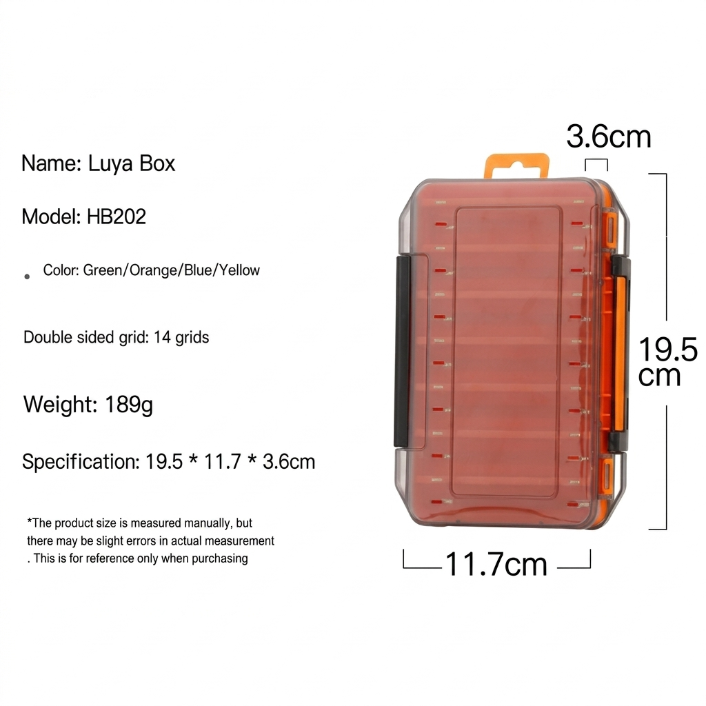Durable Dual-Sided Fishing Tackle Box - Enyohouse