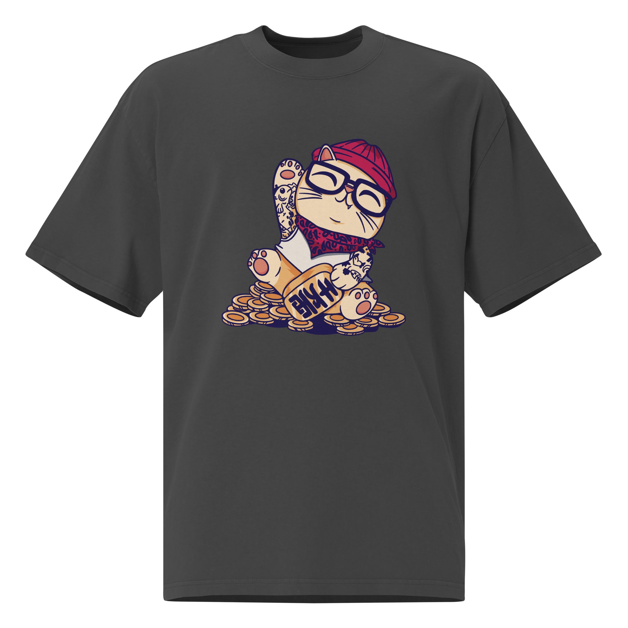 Unisex Oversized faded t-shirt