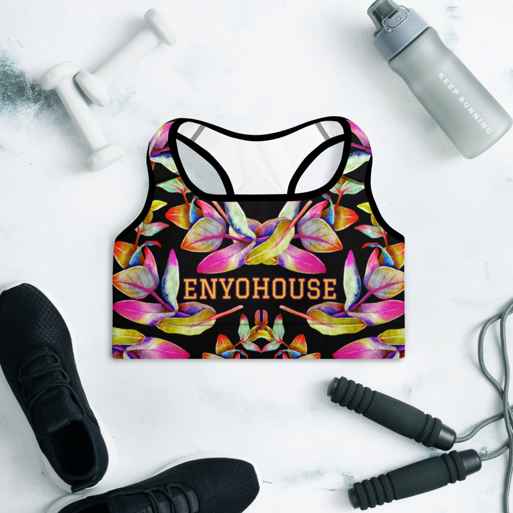 Enyohouse Couraguese Padded Sports Bra